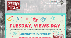 Desktop Screenshot of downtowntuesday.com
